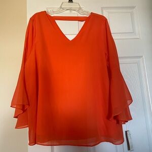 Zac and Rachel bell sleeve blouse